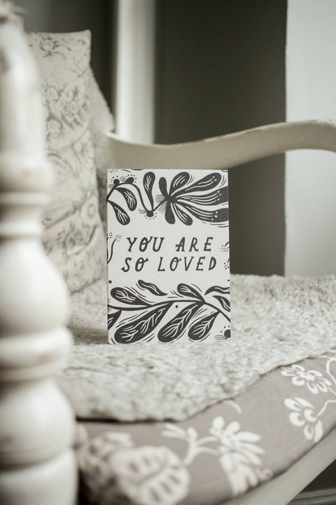 'You Are So Loved' Greetings Card - Sprouts of Bristol