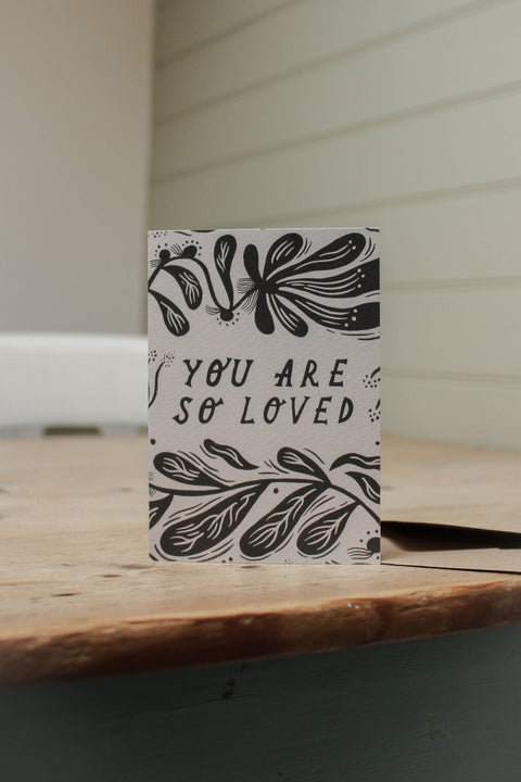 'You Are So Loved' Greetings Card - Sprouts of Bristol