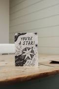 'You're a Star!' Congratulations Greetings Card - Sprouts of Bristol