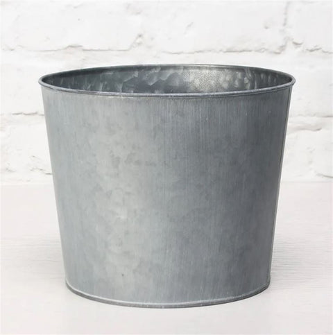 Zinc Rustic Antique Pot - Sprouts of Bristol