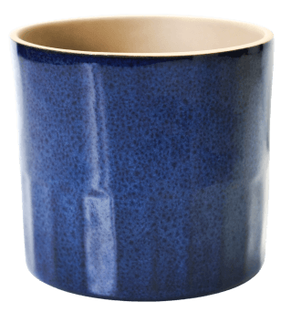 Azure Linear Gloss Blue Planter - Sprouts of Bristol