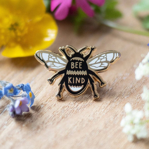 Bee Kind Enamel Pin - Sprouts of Bristol