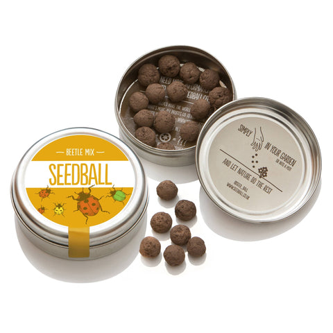 Beetle Mix Seedball Tin - Sprouts of Bristol