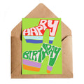 Birthday Boots Greetings Card - Sprouts of Bristol