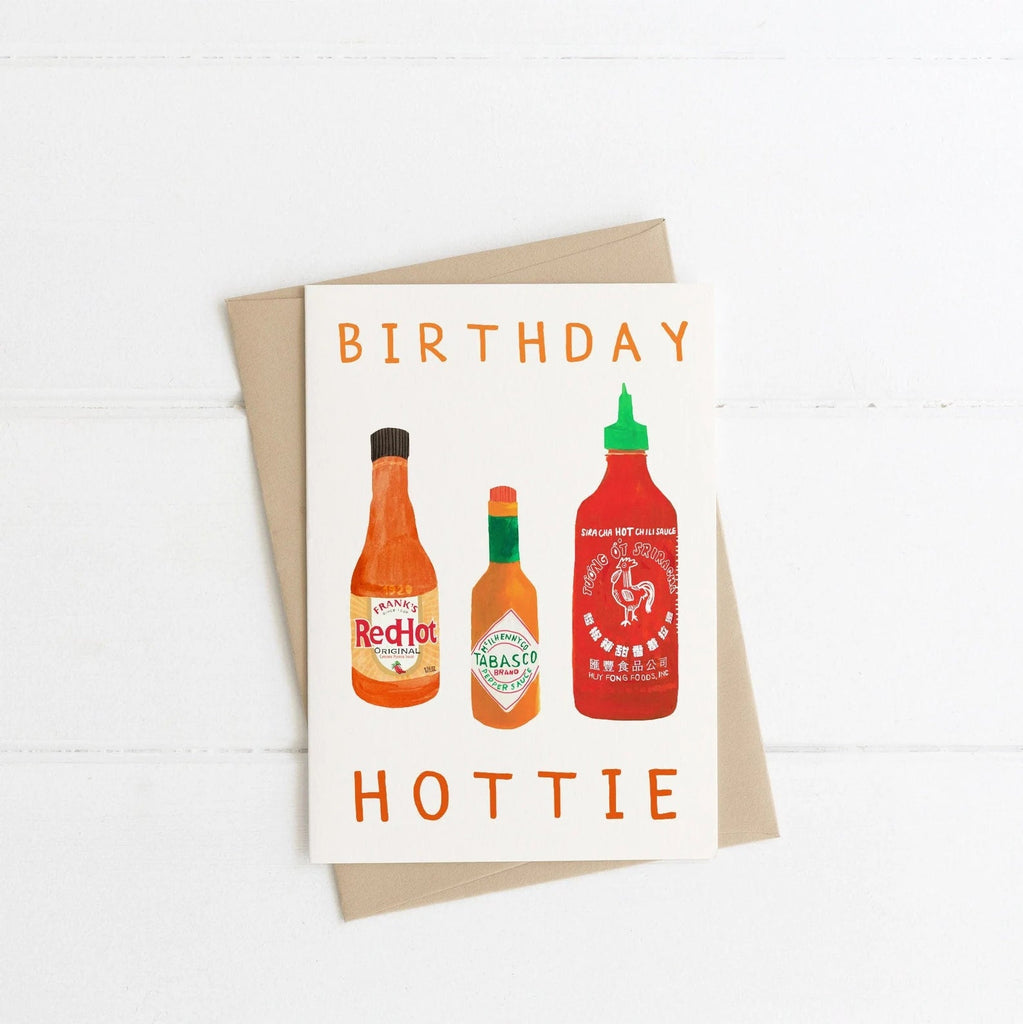 Birthday Hottie Greetings Card - Sprouts of Bristol