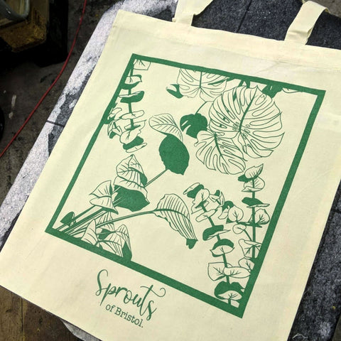 Botanical Tote Bag - Sprouts of Bristol
