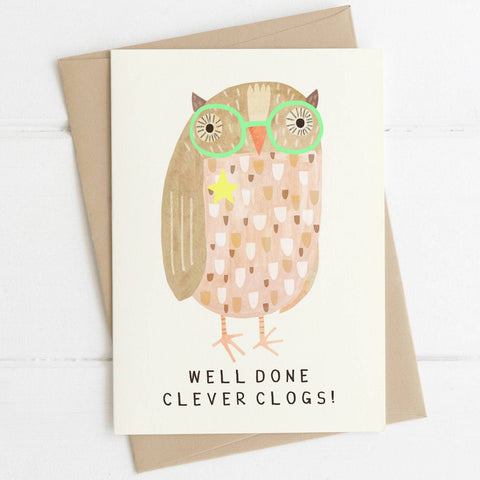 Congratulations Owl Card - Sprouts of Bristol
