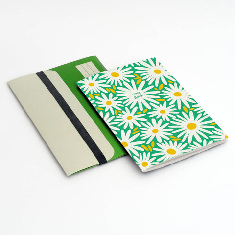 Daisy Notebook + Folder (A5) - Sprouts of Bristol