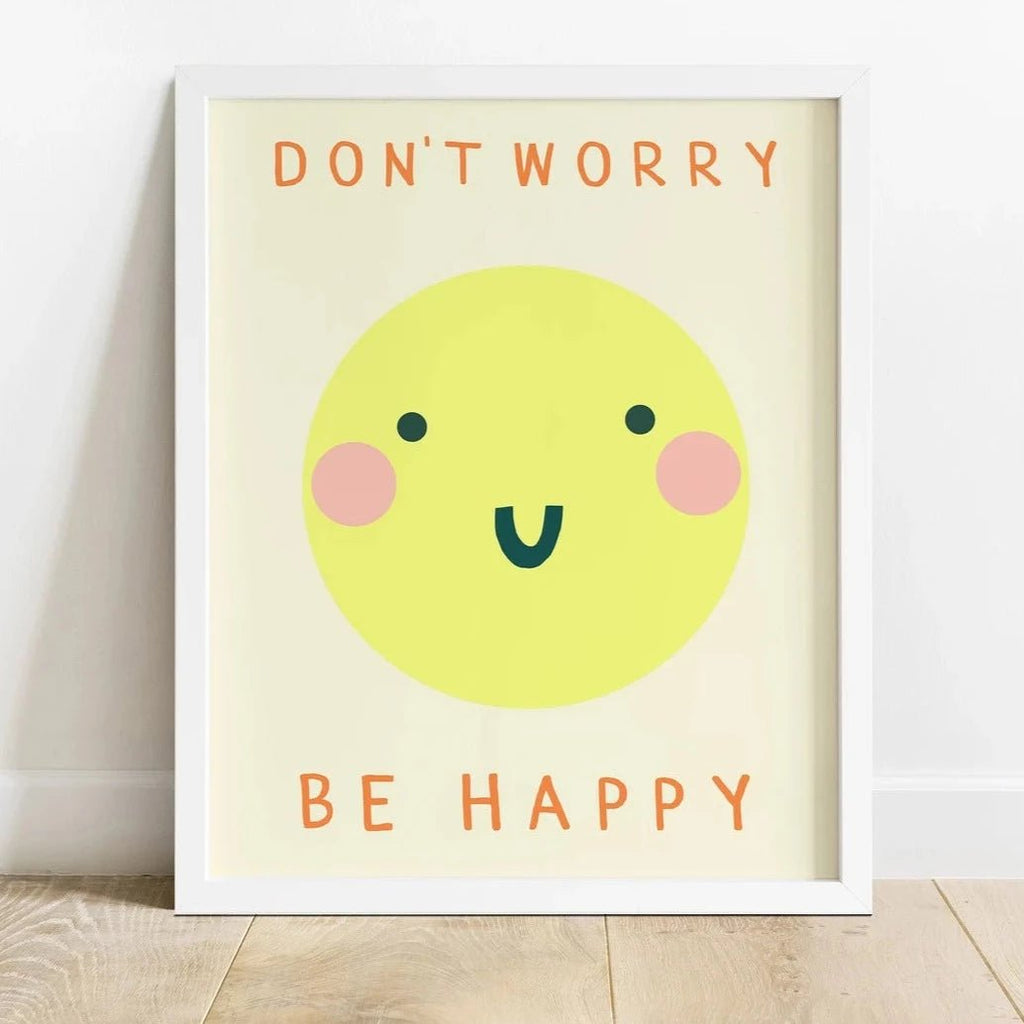 Don't Worry Be Happy Print - Sprouts of Bristol