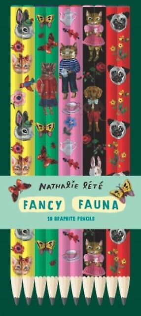 Fancy Fauna: 10 Graphite Pencils - Sprouts of Bristol