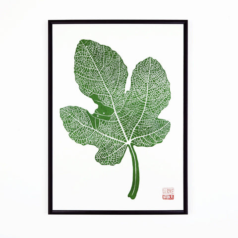 Fig Lino Print - Sprouts of Bristol