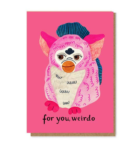 Furby Greetings Card - Sprouts of Bristol