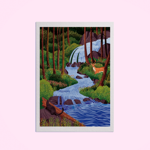 Great Bear Rainforest Giclee Art Print - Sprouts of Bristol