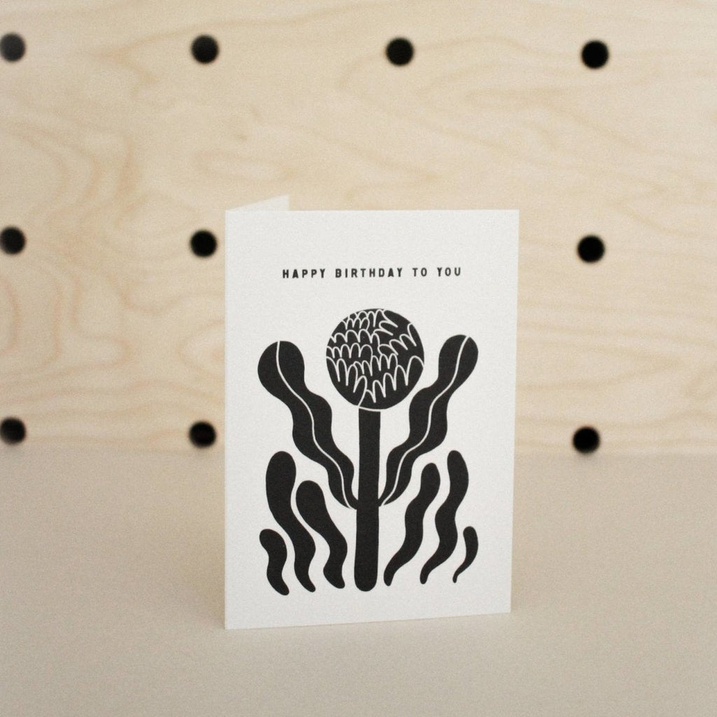 'Happy Birthday To You' Greetings Card - Sprouts of Bristol
