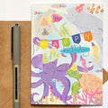 Happy Birthday Under the Sea by Sherry Pritchet Design - Sprouts of Bristol