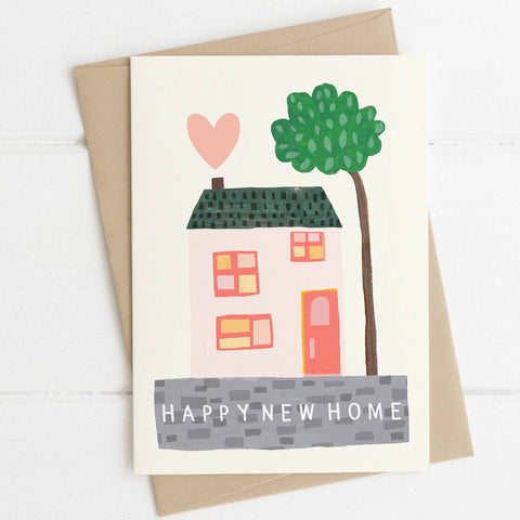 Happy New Home Greetings Card - Sprouts of Bristol