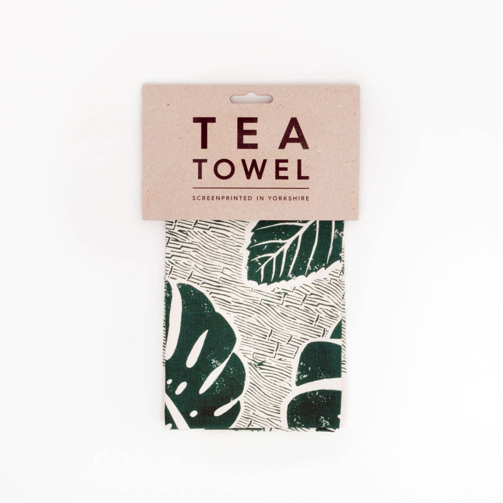 Leaf Tea Towel - Sprouts of Bristol