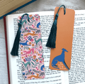 Long Dog Illustrated Bookmark with Tassel - Sprouts of Bristol