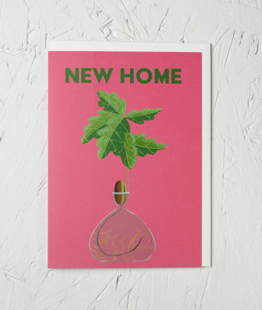 New Home Acorn Greetings Card - Sprouts of Bristol