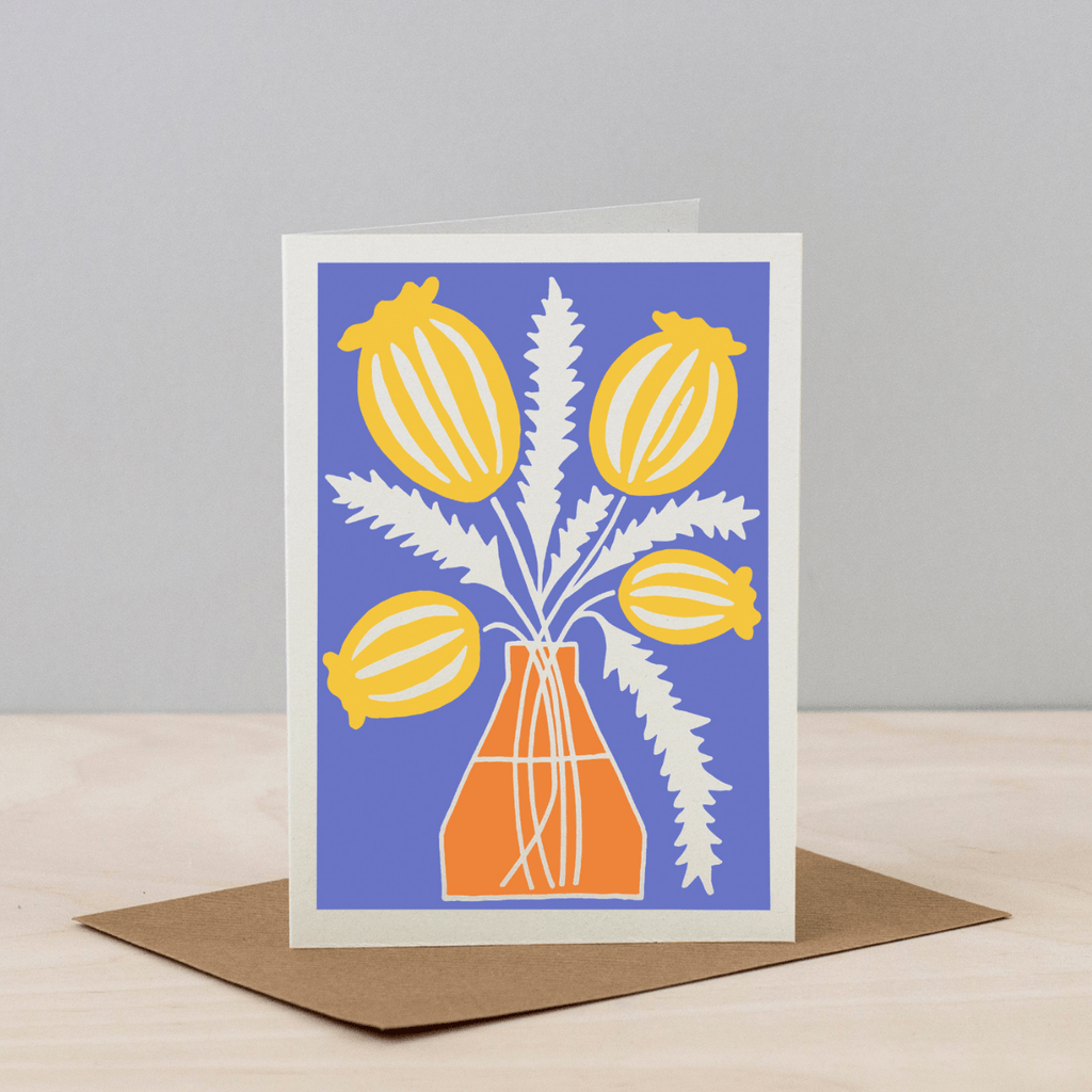 Poppy Seed Greetings Cards - Sprouts of Bristol