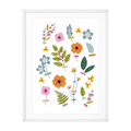 Pressed Flowers A4 Print by Oh So Daisy - Sprouts of Bristol