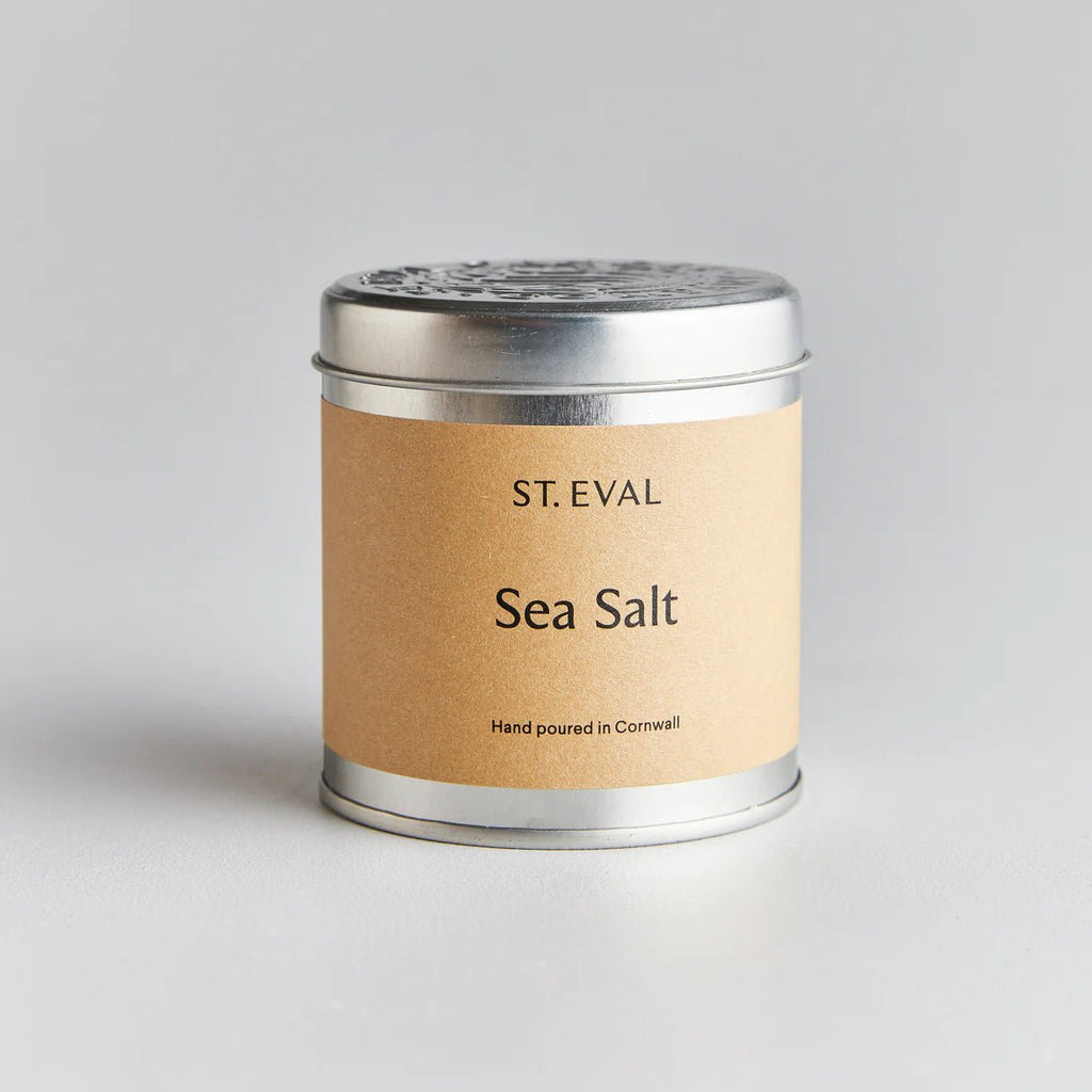Sea Salt Scented Tin Candle - Sprouts of Bristol
