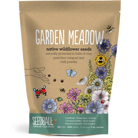 Seedball Wildflower Grab Bags - Garden Meadow Mix - Sprouts of Bristol