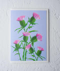 Skye Thistle Greetings Card - Sprouts of Bristol