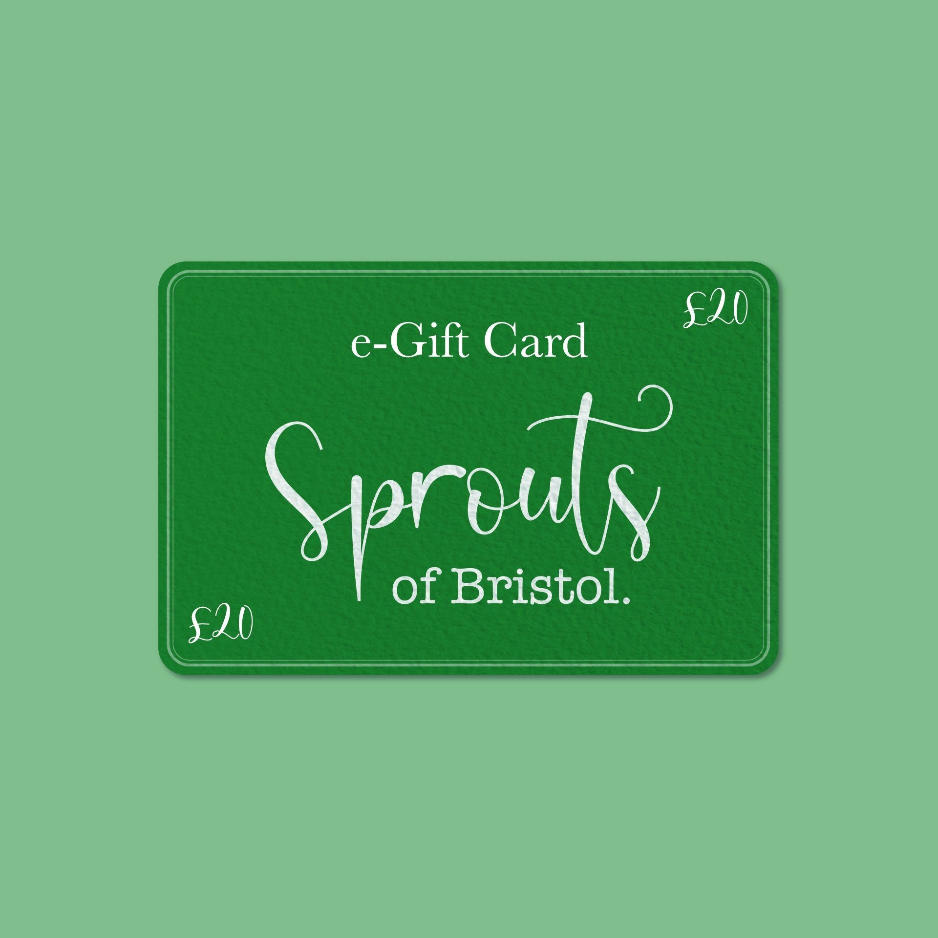 Sprouts eGift Card Sprouts of Bristol