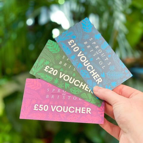 Sprouts of Bristol Physical Gift Vouchers - Sprouts of Bristol
