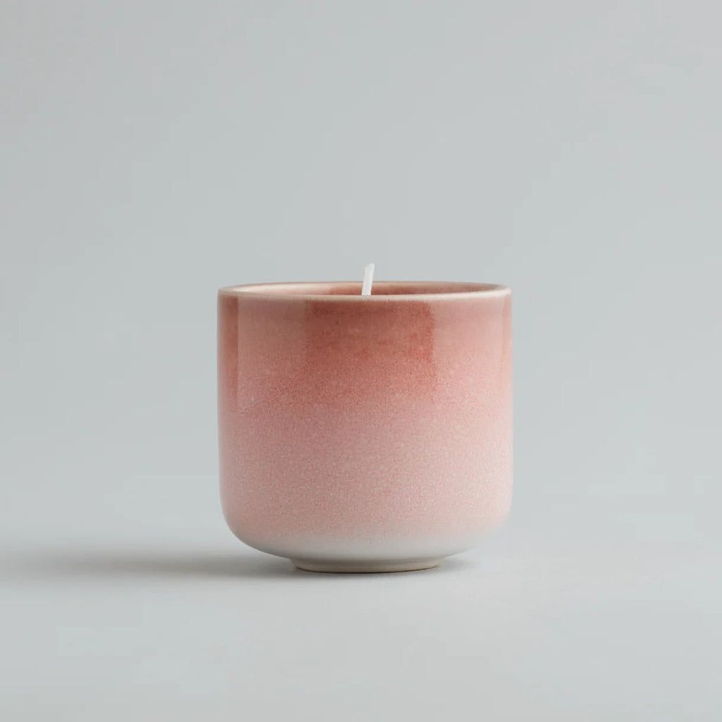 Sweet Pea Candle in Pink Garden Path Ceramic Pot - Sprouts of Bristol