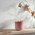 Sweet Pea Candle in Pink Garden Path Ceramic Pot - Sprouts of Bristol