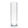 Tall Glass Footed Cylinder Vessel / Vase [Terrarium Supplies] - Sprouts of Bristol