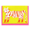 Tiger in Boots Greetings Card - Sprouts of Bristol
