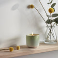 Walled Garden Candle in Green Garden Path Ceramic Pot - Sprouts of Bristol