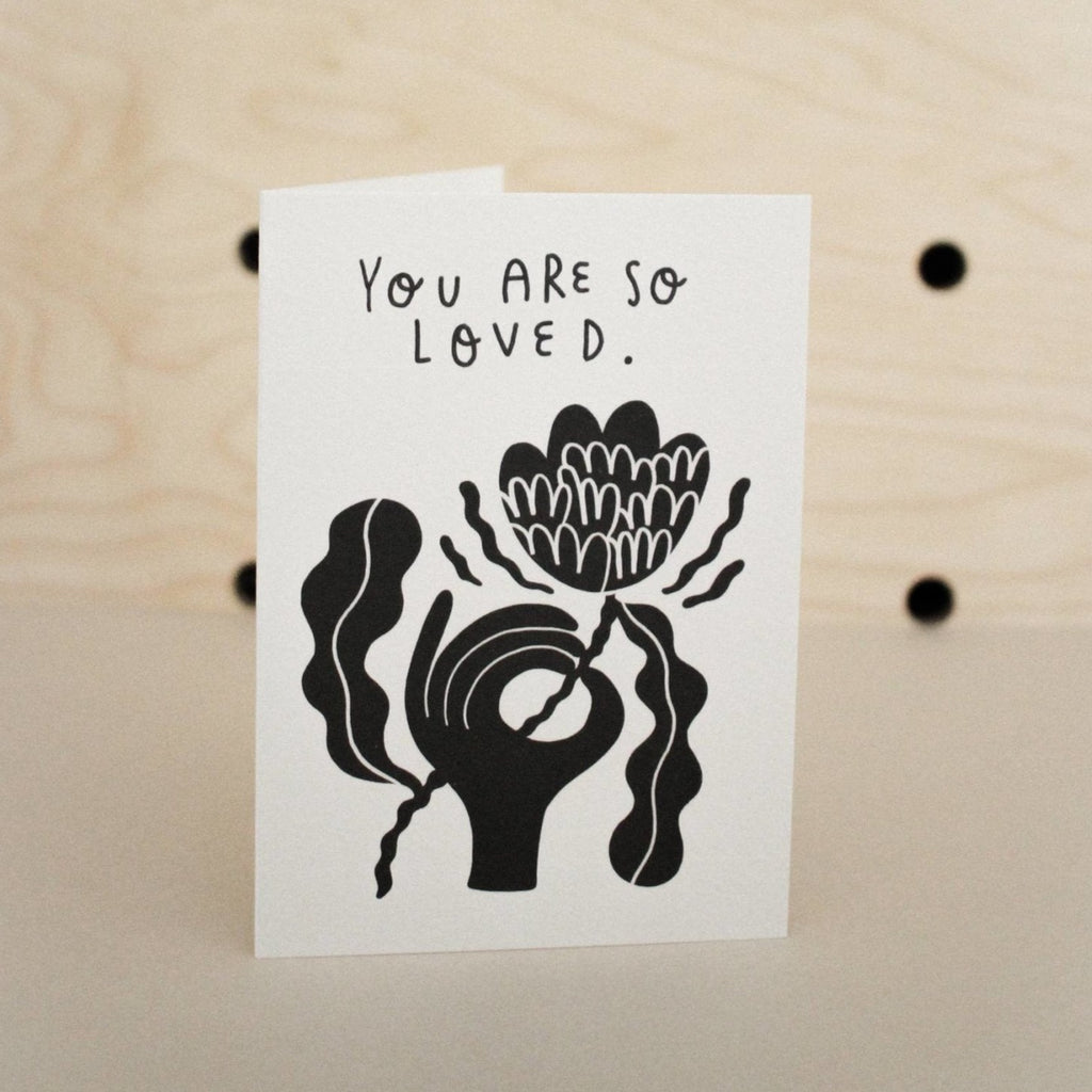 'You Are So Loved' Greetings Card - Sprouts of Bristol