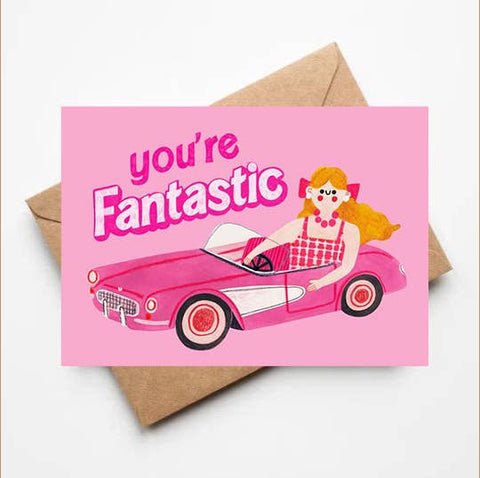 You're Fantastic Greetings Card - Sprouts of Bristol